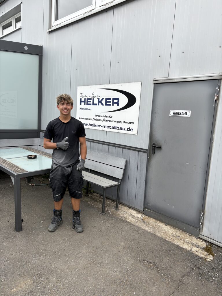 Praktikum Helker Metall Lukas Heumüller Sommerferien 26